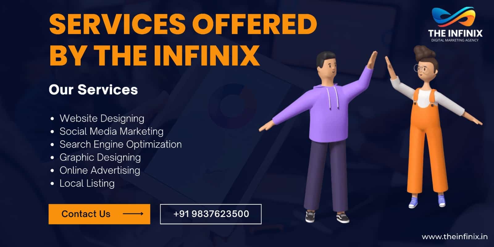 Services Offered by the Digital Marketing Agency-The Infinix